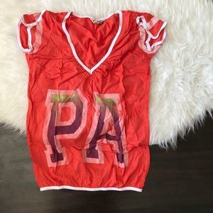 Rebel Yell 'PA' Petal Sleeve Tee